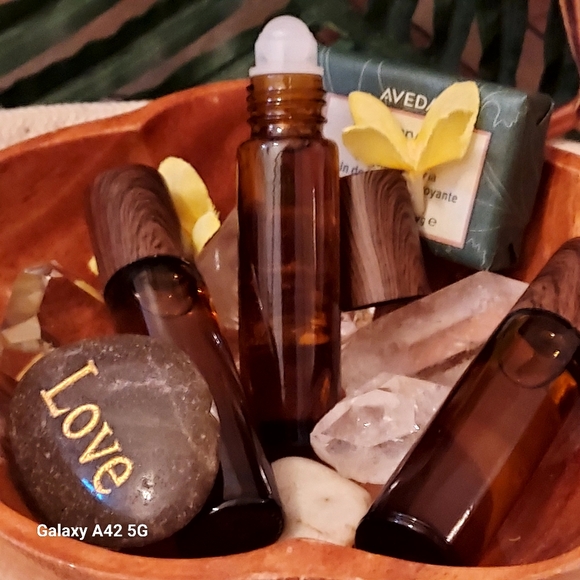 NEW LARGER SIZE Aveda Shampure Oil Rollerball Roller Balls RARE ORIGINAL FORMULA - Picture 6 of 6